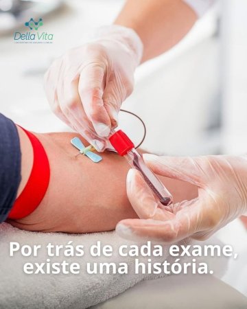 Por trás de cada exames existe uma história